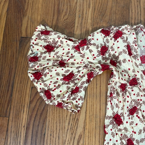 Anthropologie x Faithfull Melia Midi Dress size 4 Small - Picture 6 of 10